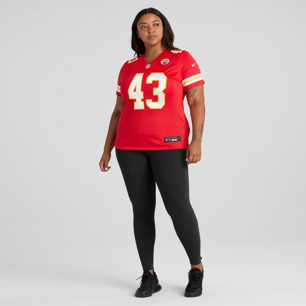 Jack Cochrane Kansas City Chiefs Women's Game Player Jersey - Red