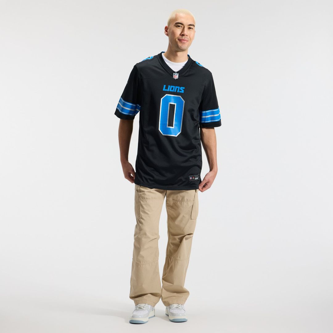 Jahmyr Gibbs Detroit Lions Game Player Jersey - Blue