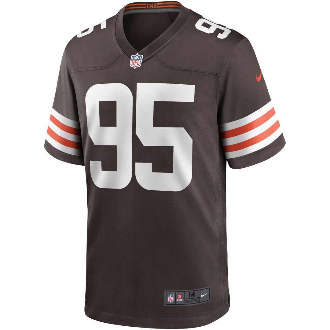 Myles Garrett Cleveland Browns Game Player Jersey - Brown