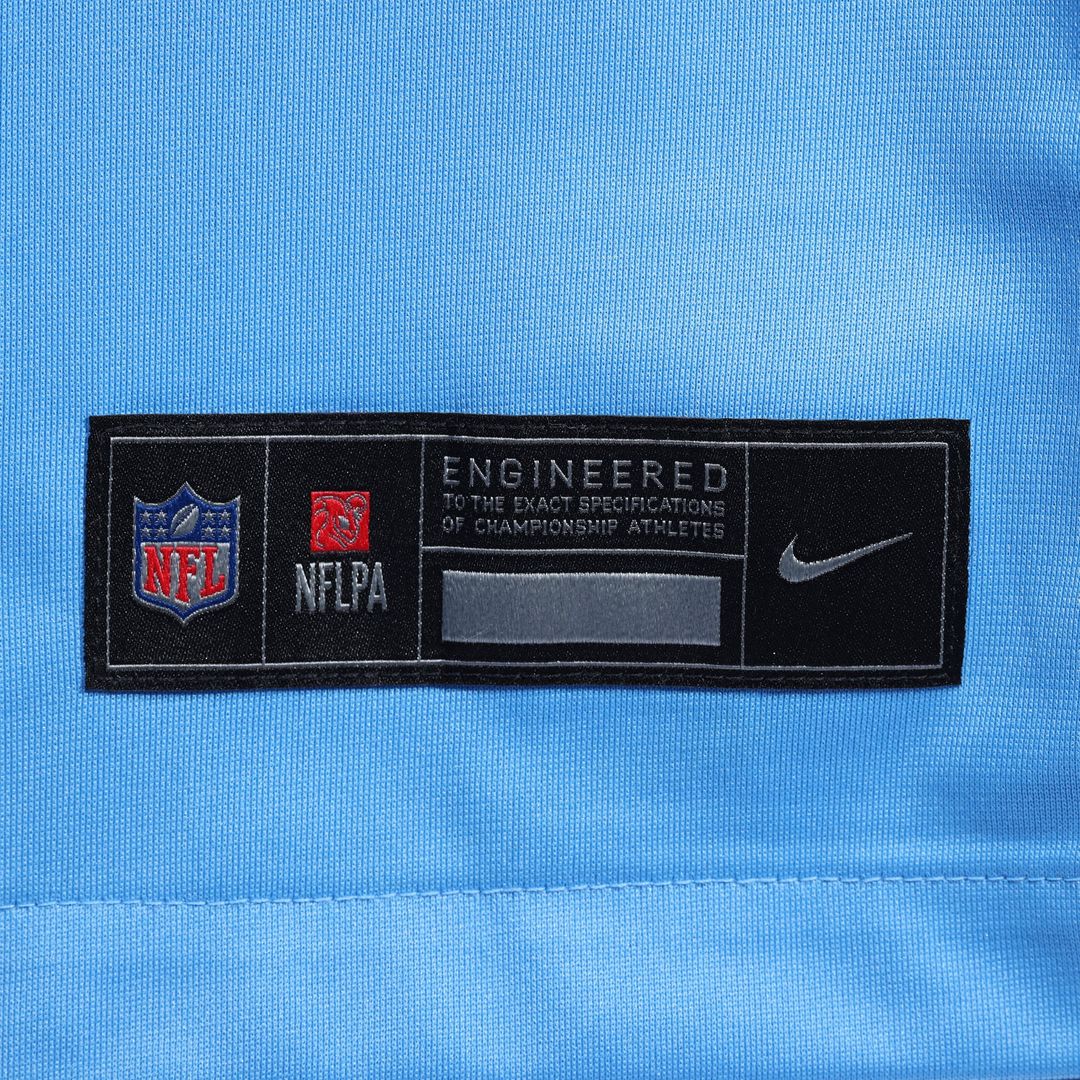 Eddie George Tennessee Titans Retired Player Alternate Game Jersey - Light Blue