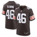 Don Fleming Cleveland Browns Retired Player Jersey - Brown