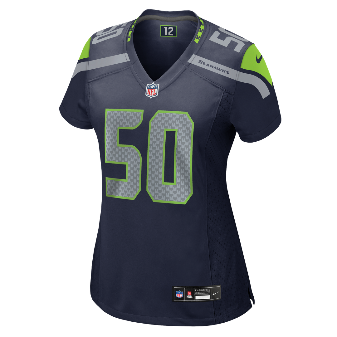 Jared Ivey Seattle Seahawks Women's Team Game Jersey - College Navy