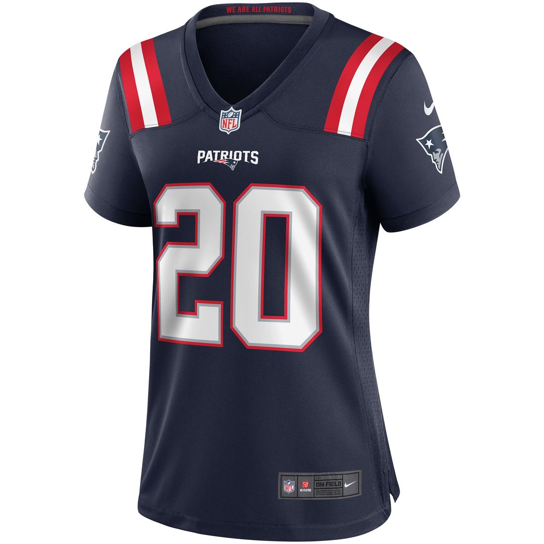Gino Cappelletti New England Patriots Women's Game Retired Player Jersey - Navy