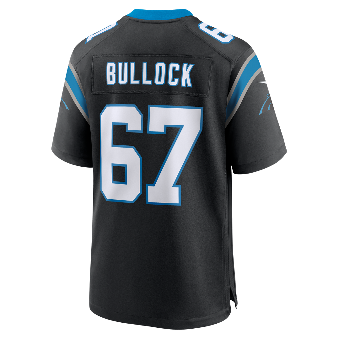 Corey Bullock Carolina Panthers Team Game Jersey - Black