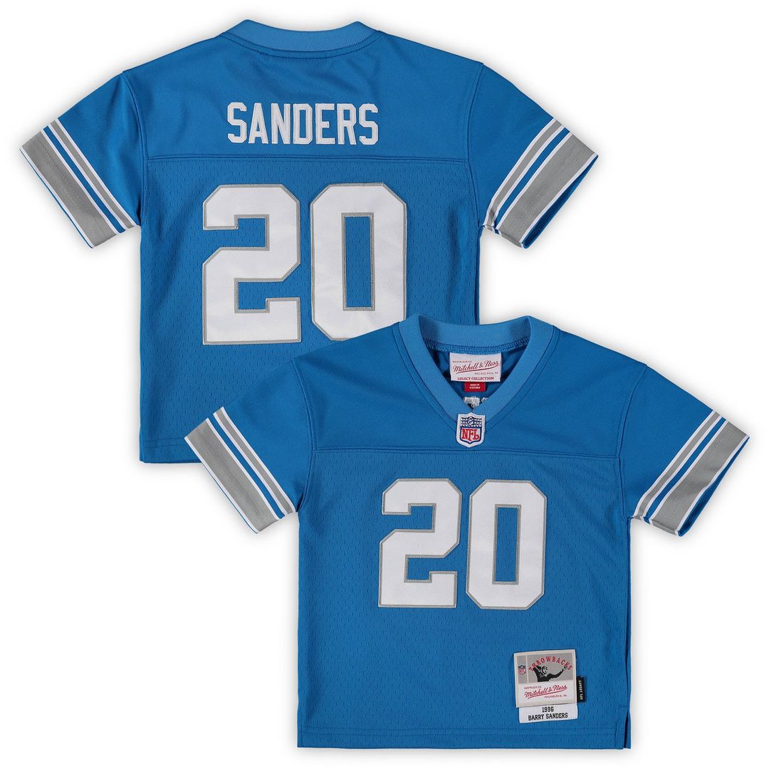 Barry Sanders Detroit Lions Toddler 1996 Retired Legacy Jersey - Blue