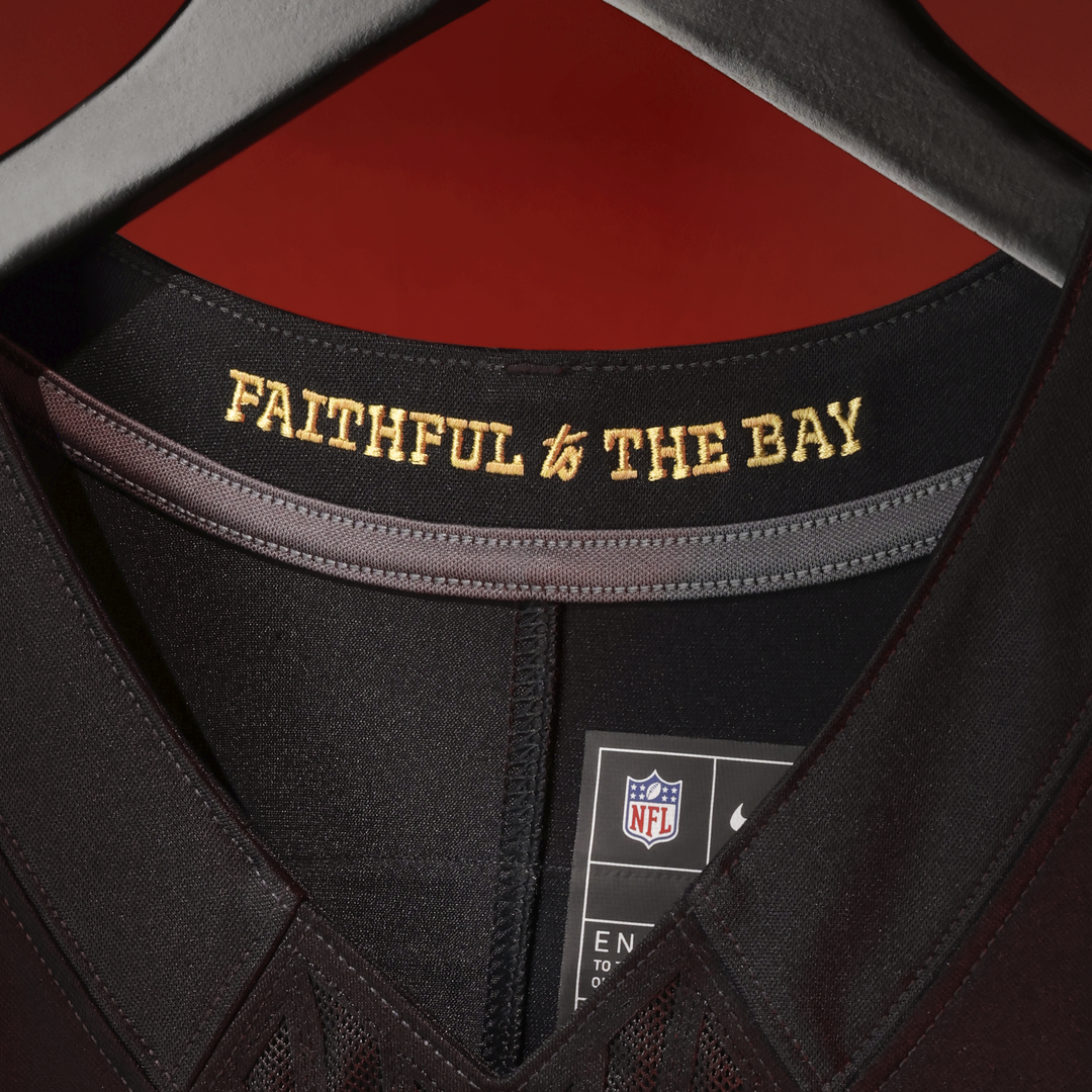 The Faithful San Francisco 49ers Rivalries Collection Stitched Limited Jersey - Black