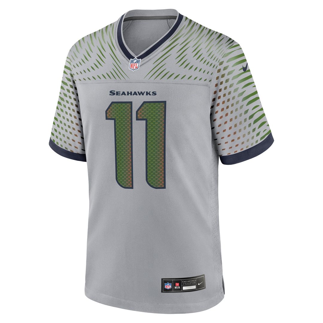 Jaxon Smith - Njigba Seattle Seahawks Rivalries Collection Game Jersey - Gray