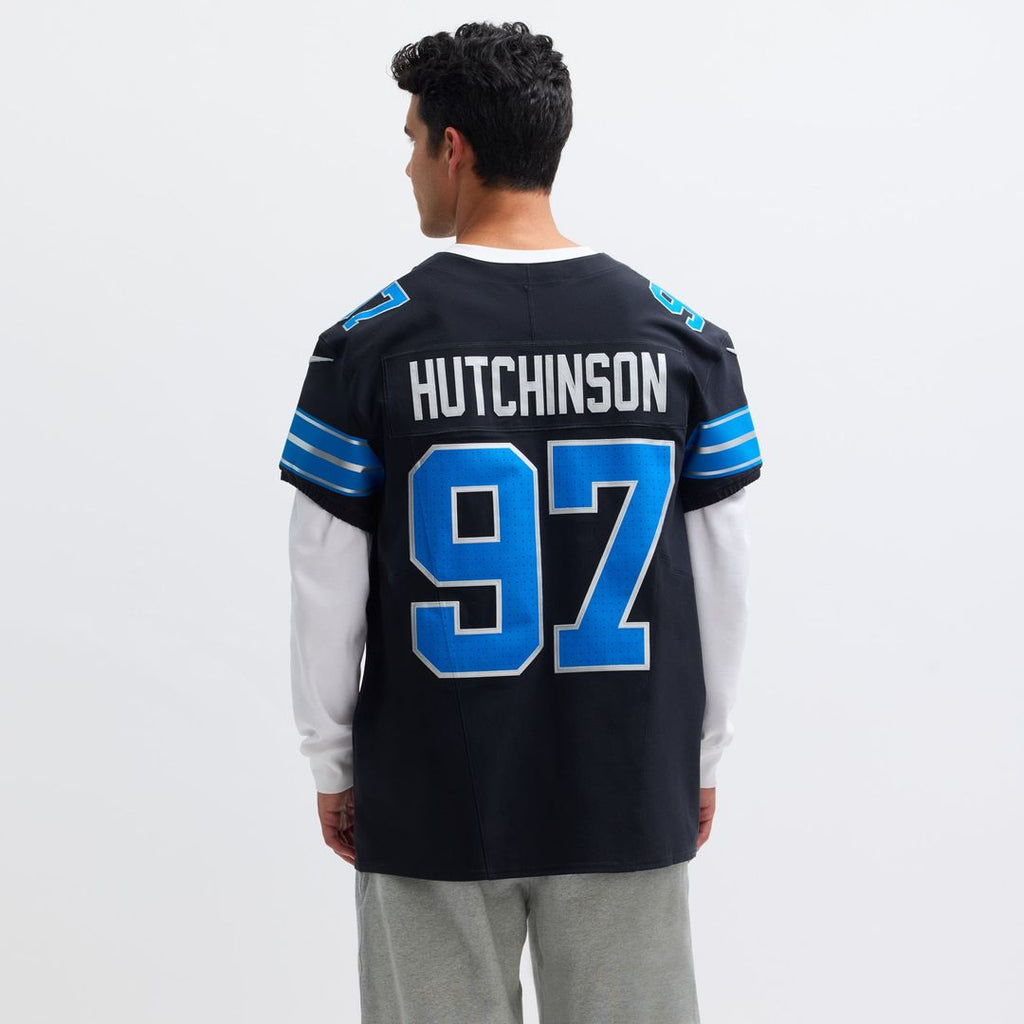 Aidan Hutchinson Detroit Lions Team Vapor F.U.S.E. Elite Jersey - Blue