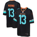 Dan Marino Miami Dolphins Youth Rivalries Collection Game Jersey - Pitch Blue