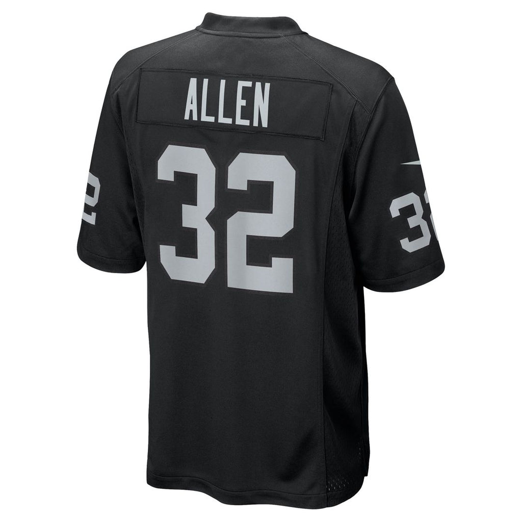 Marcus Allen Las Vegas Raiders Game Retired Player Jersey - Black