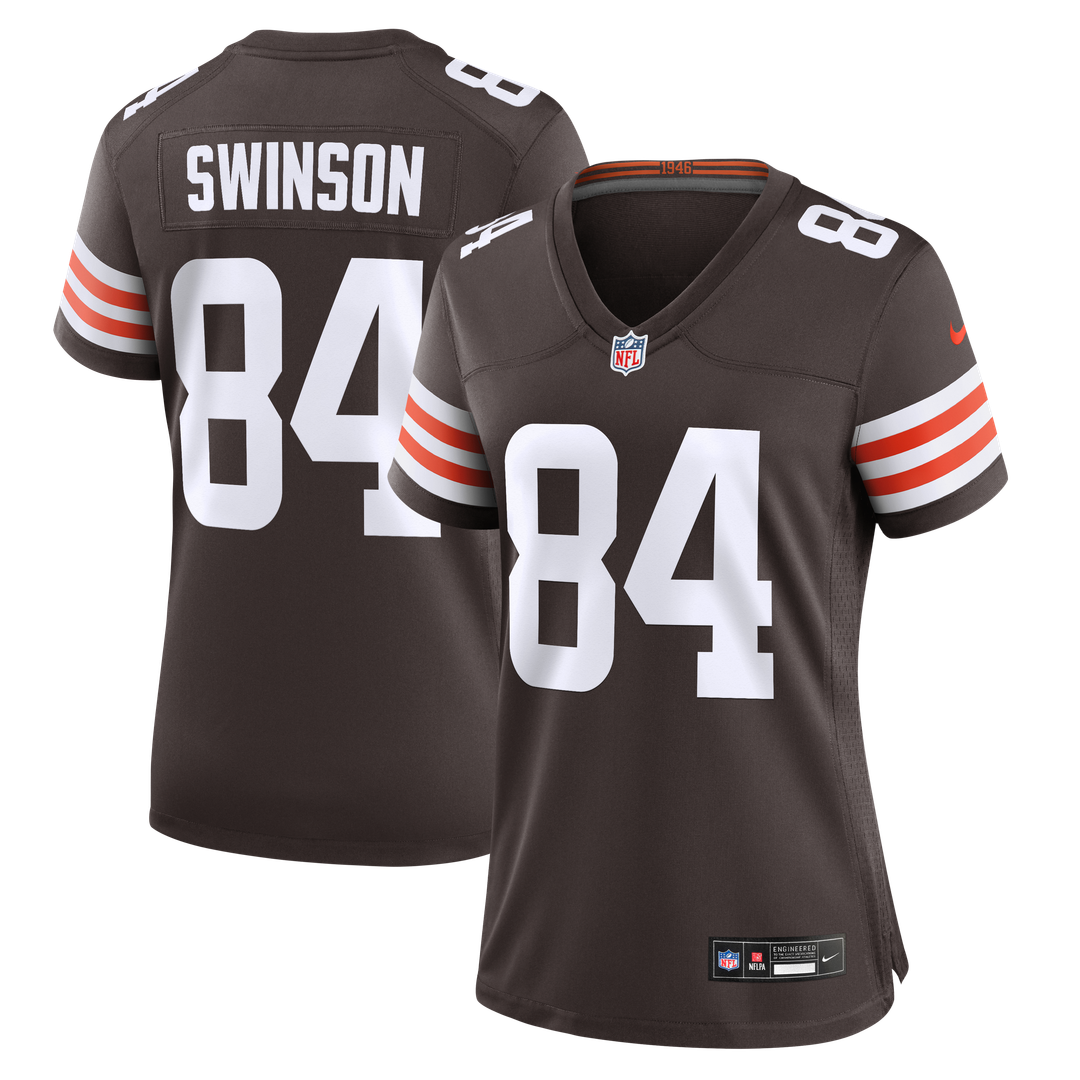Messiah Swinson Cleveland Browns Women's Team Game Jersey - Brown