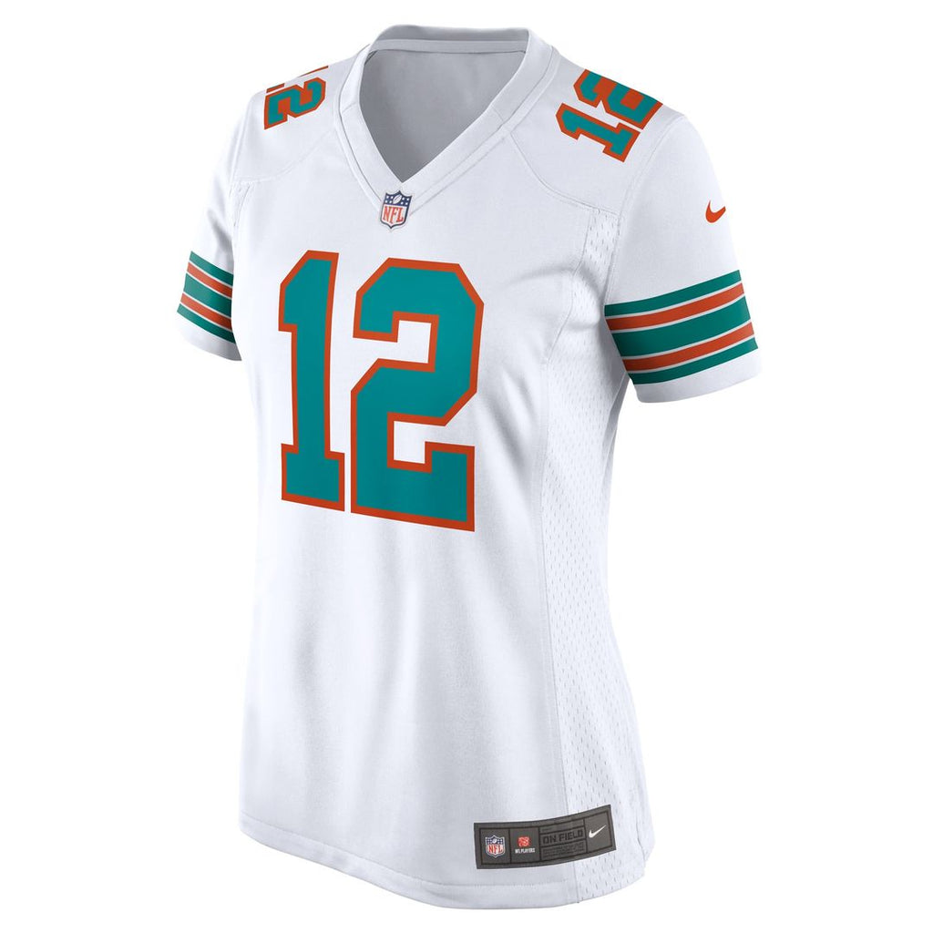 Bob Griese Miami Dolphins Women's Game Retired Player Jersey - Aqua