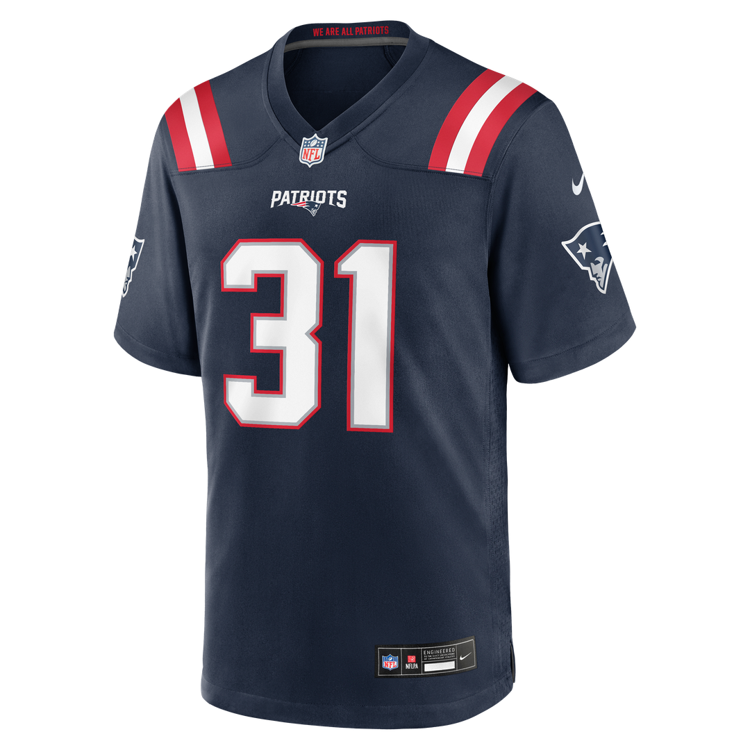 Kevin Byard III New England Patriots Team Game Jersey - Navy