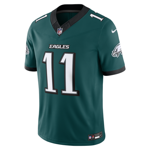 A.J. Brown Philadelphia Eagles Team Vapor F.U.S.E. Stitched Limited Jersey - Midnight Green