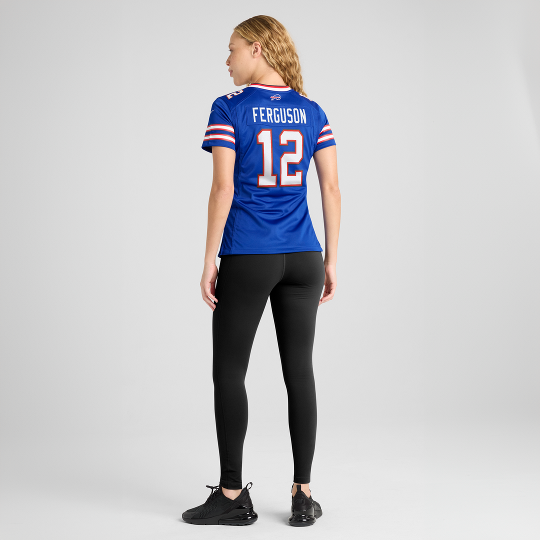 Joe Ferguson Buffalo Bills Women's Game Retired Player Jersey - Royal