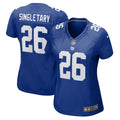 Devin Singletary New York Giants Women's Game Jersey - Royal