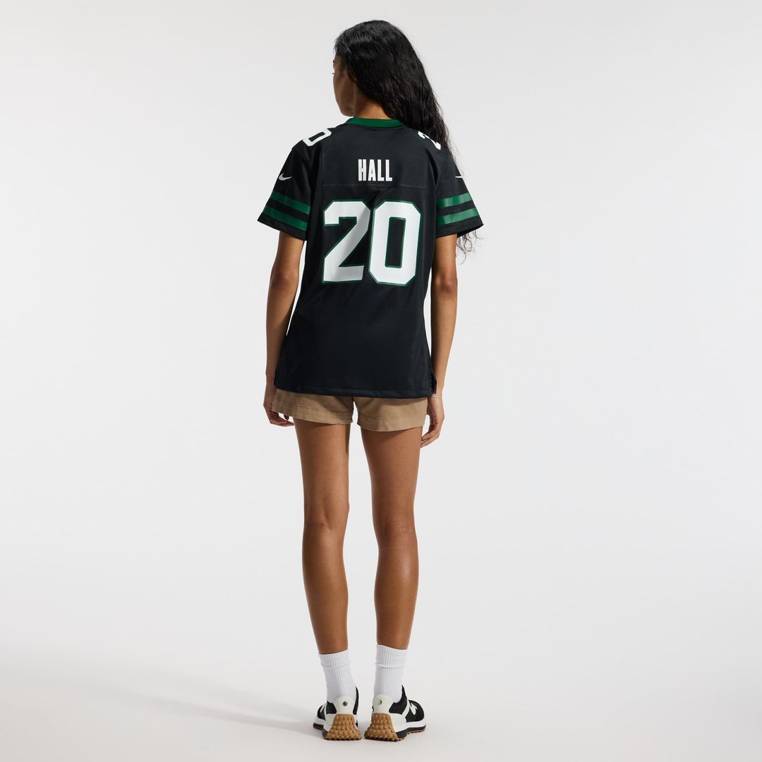 Breece Hall New York Jets Women's Alternate Game Jersey - Legacy Black