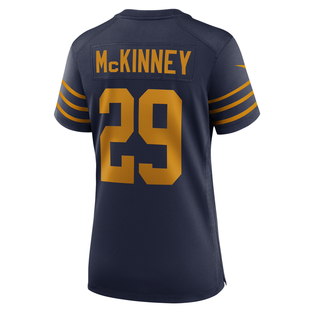 Xavier McKinney Green Bay Packers Women's The 1923 Classic Game Jersey - Navy