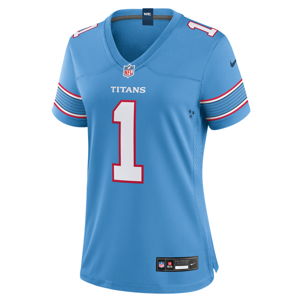 Cameron Ward Tennessee Titans Women's Game Jersey - White