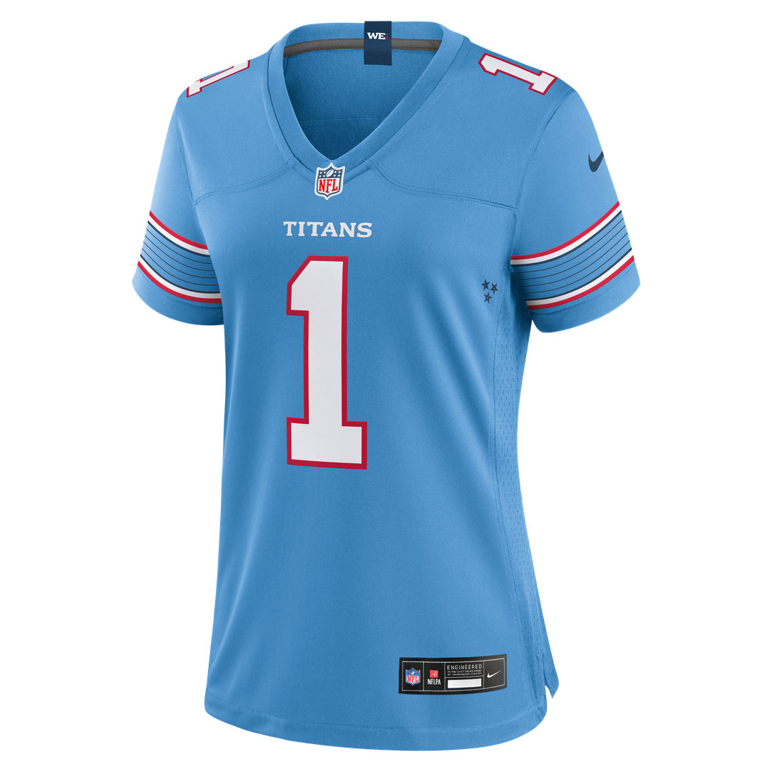 Cameron Ward Tennessee Titans Women's Game Jersey - White