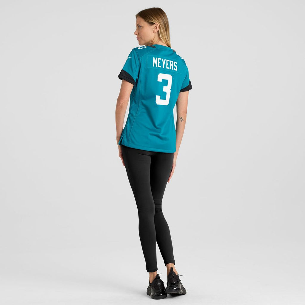 Jakobi Meyers Jacksonville Jaguars Women's Team Game Jersey - Teal