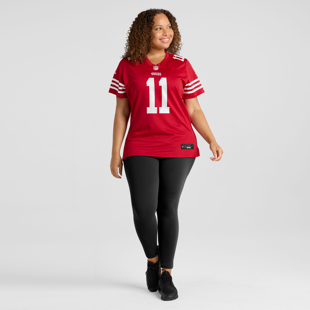 Demarcus Robinson San Francisco 49ers Women's Team Game Jersey - Scarlet