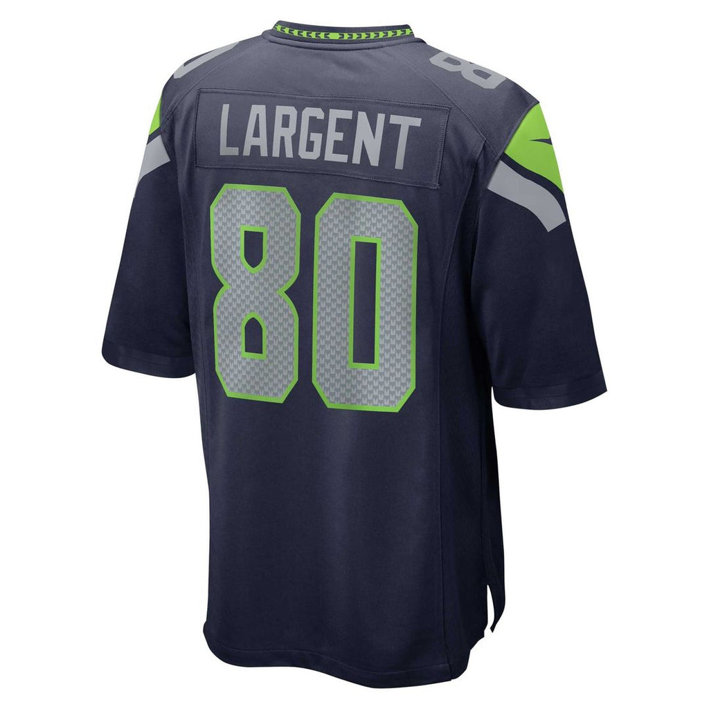 Steve Largent Seattle Seahawks Retired Player Game Jersey - College Navy