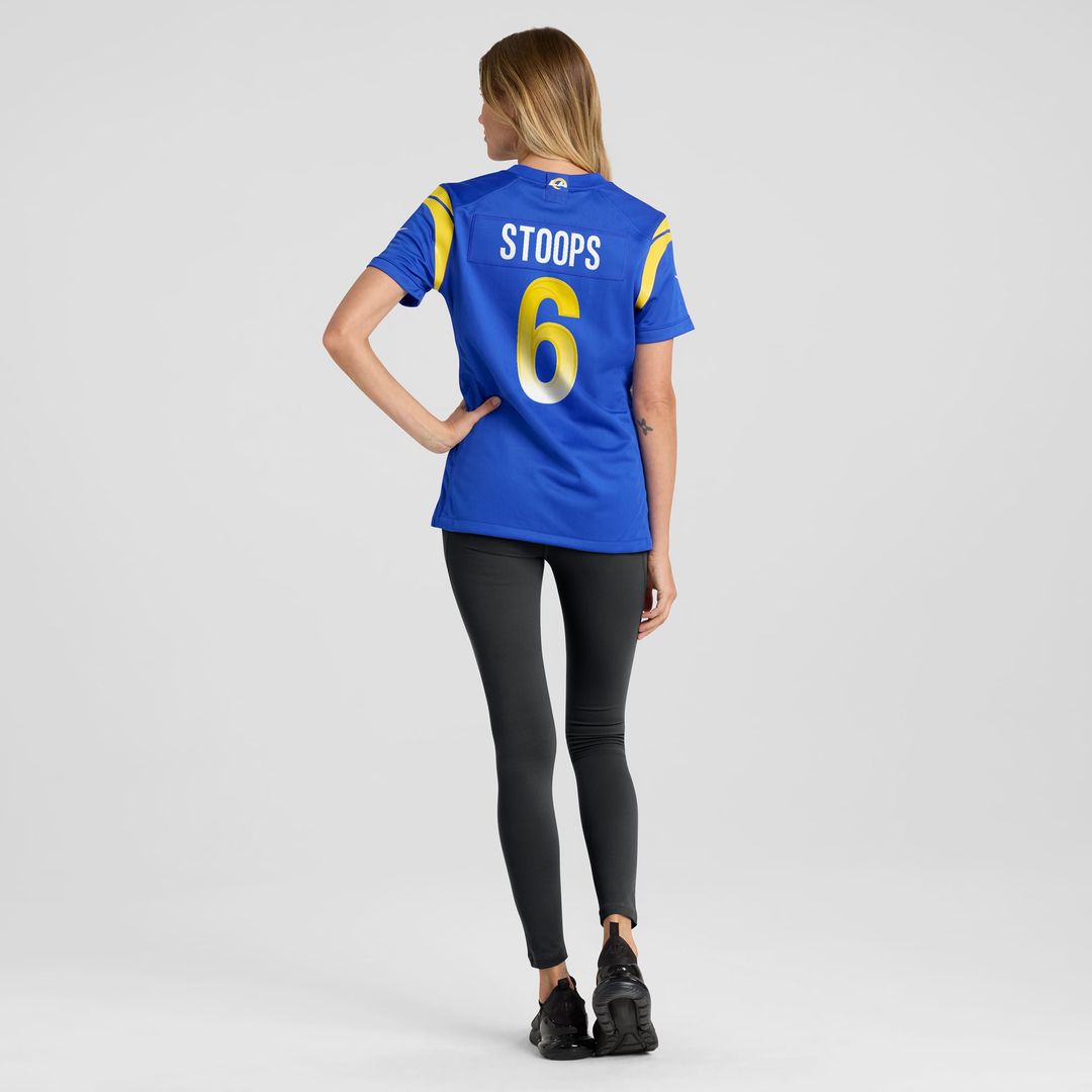 Drake Stoops Los Angeles Rams Women's Game Jersey - Royal