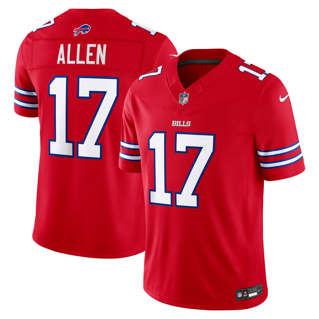 Josh Allen Buffalo Bills Team Vapor F.U.S.E. Stitched Limited Jersey - Royal