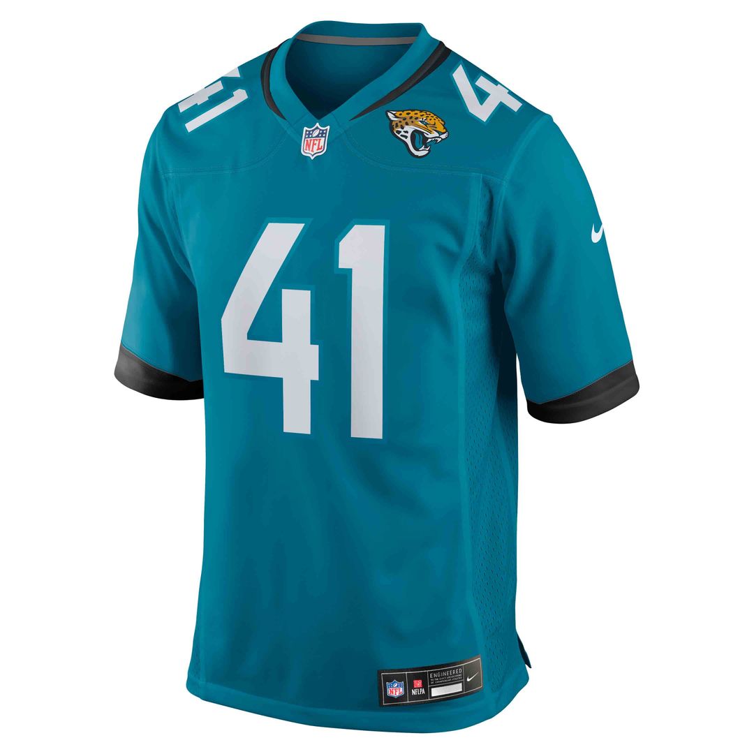 Josh Hines - Allen Jacksonville Jaguars Player Game Jersey - Teal