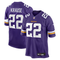 Paul Krause Minnesota Vikings Game Retired Player Jersey - Purple