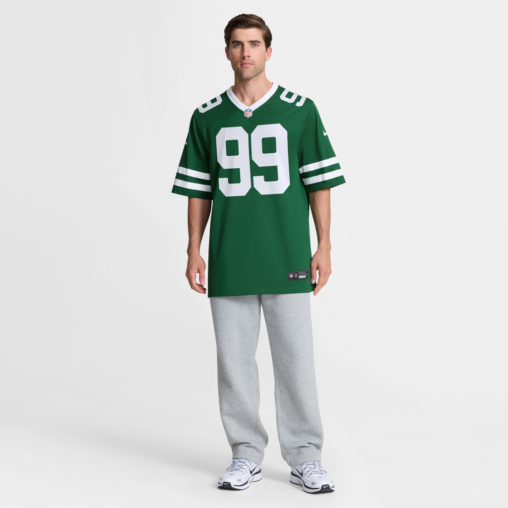 Will McDonald IV New York Jets Alternate Game Jersey - Legacy Black