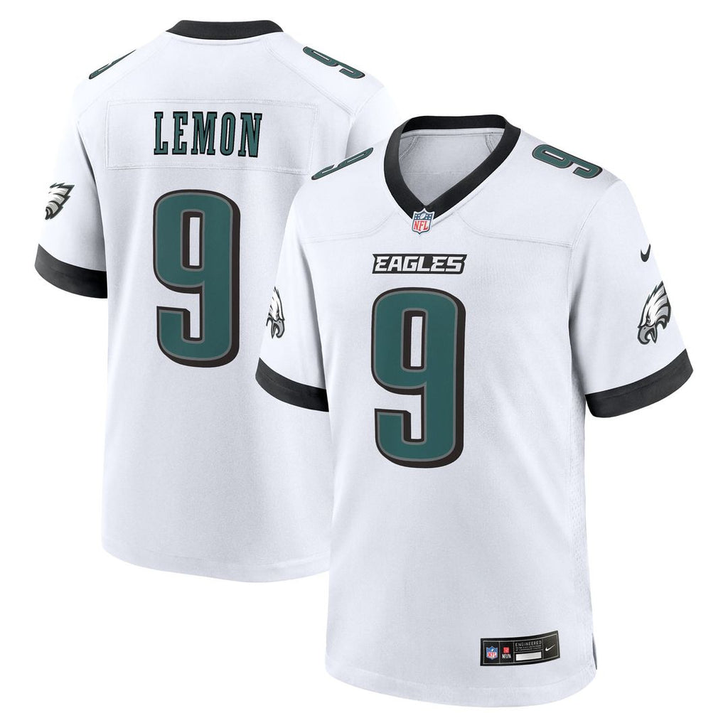 Makai Lemon Philadelphia Eagles Game Jersey - White