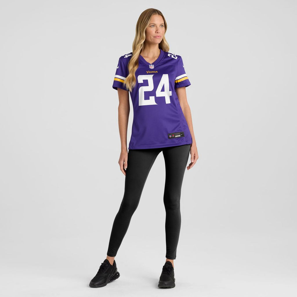 Jay Ward Minnesota Vikings Women's Team Game Jersey - Purple