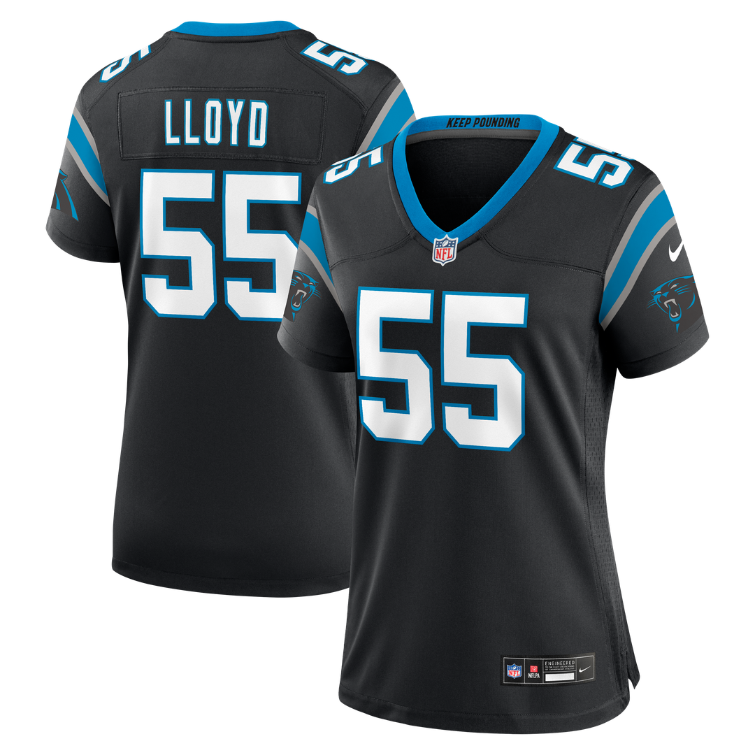 Devin Lloyd Carolina Panthers Women's Team Game Jersey - Black