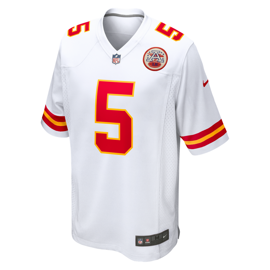 Mansoor Delane Kansas City Chiefs Game Jersey - White