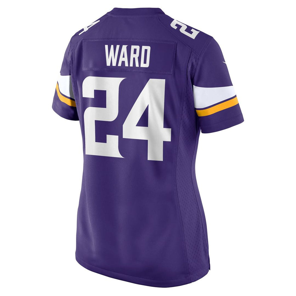 Jay Ward Minnesota Vikings Women's Team Game Jersey - Purple