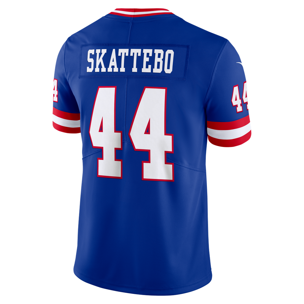 Cam Skattebo New York Giants Legacy Vapor Untouchable Stitched Limited Jersey - Royal