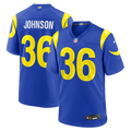 Alex Johnson Los Angeles Rams Team Game Jersey - Royal