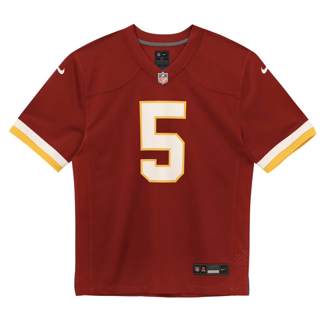 Jayden Daniels Washington Commanders Toddler Team Game Jersey - Burgundy