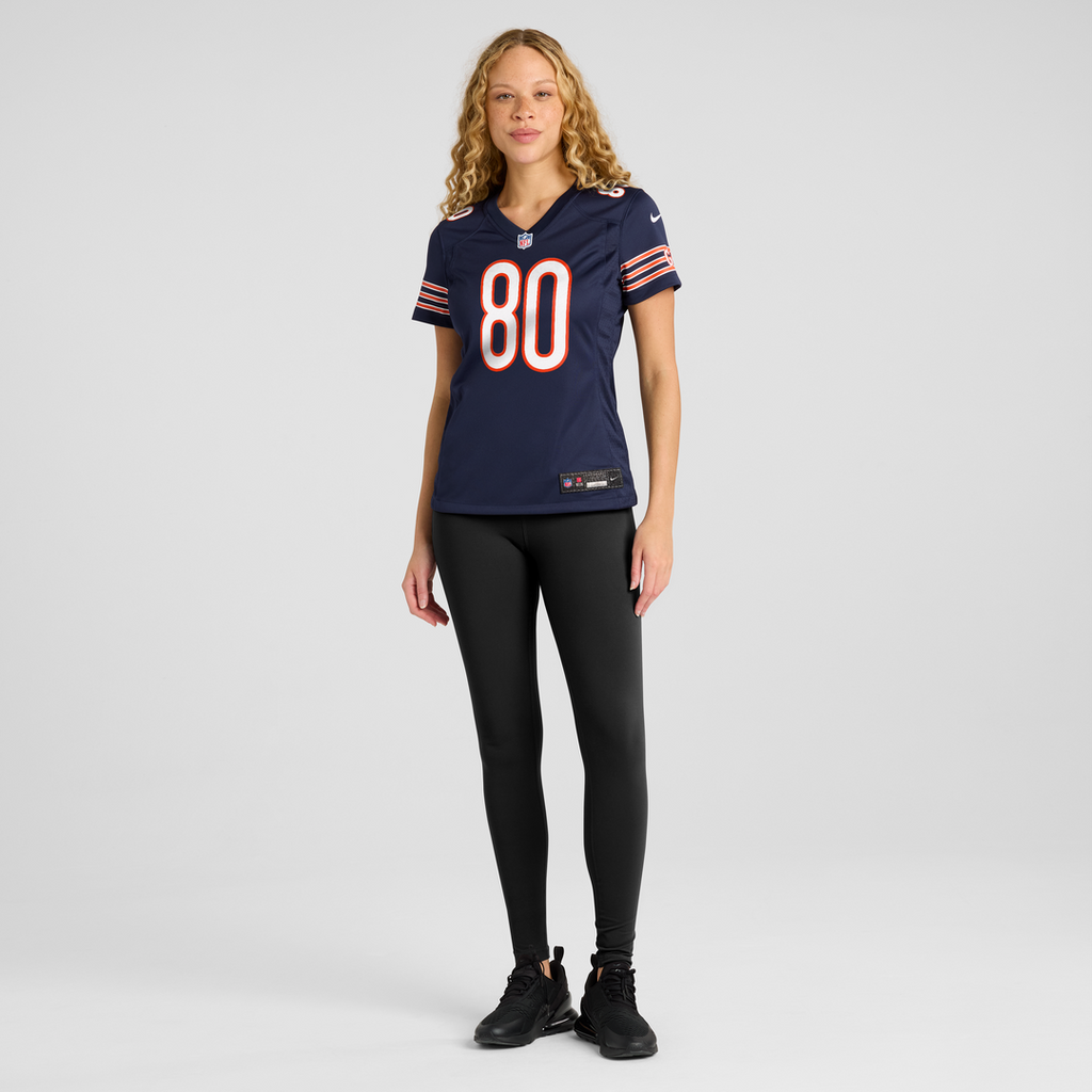 Qadir Ismail Chicago Bears Women's Team Game Jersey - Navy