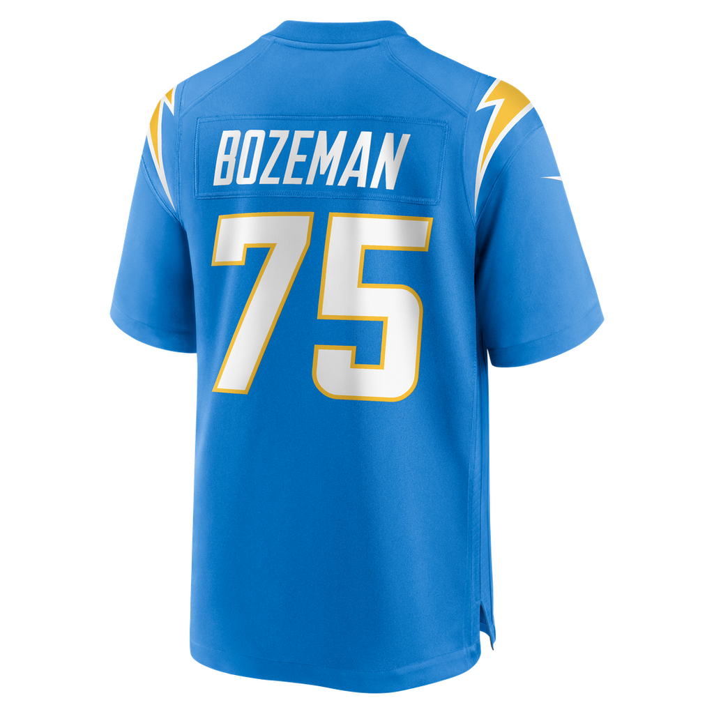 Bradley Bozeman Los Angeles Chargers Game Jersey - Powder Blue