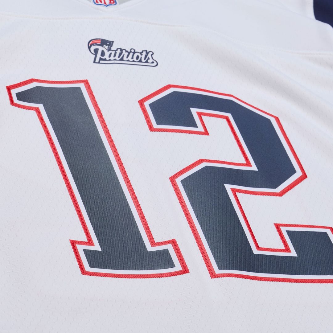 Tom Brady New England Patriots 2000 Legacy Replica Jersey - White