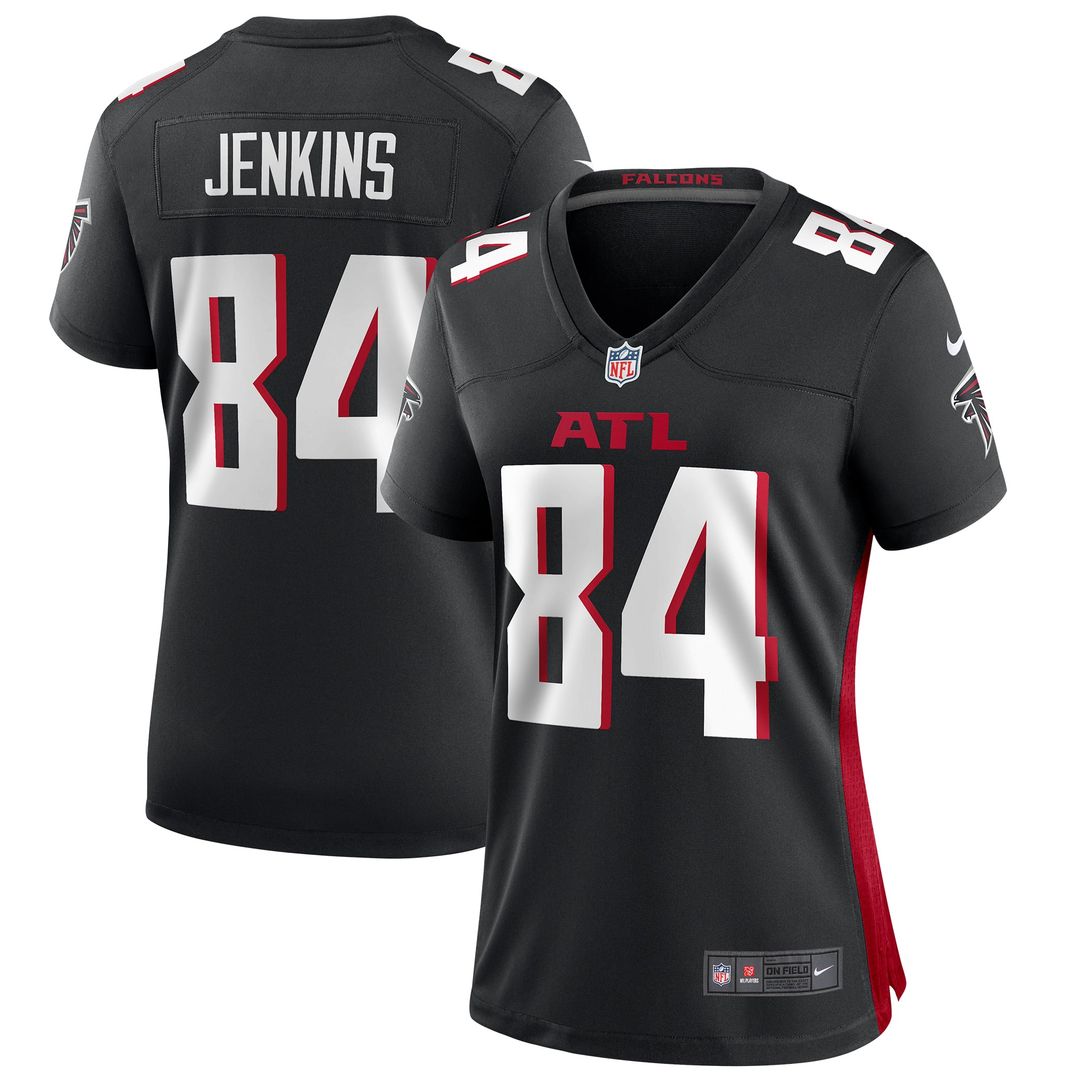 Alfred Jenkins Atlanta Falcons Women's Game Retired Player Jersey - Black
