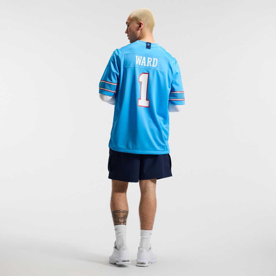 Cameron Ward Tennessee Titans Game Jersey - White