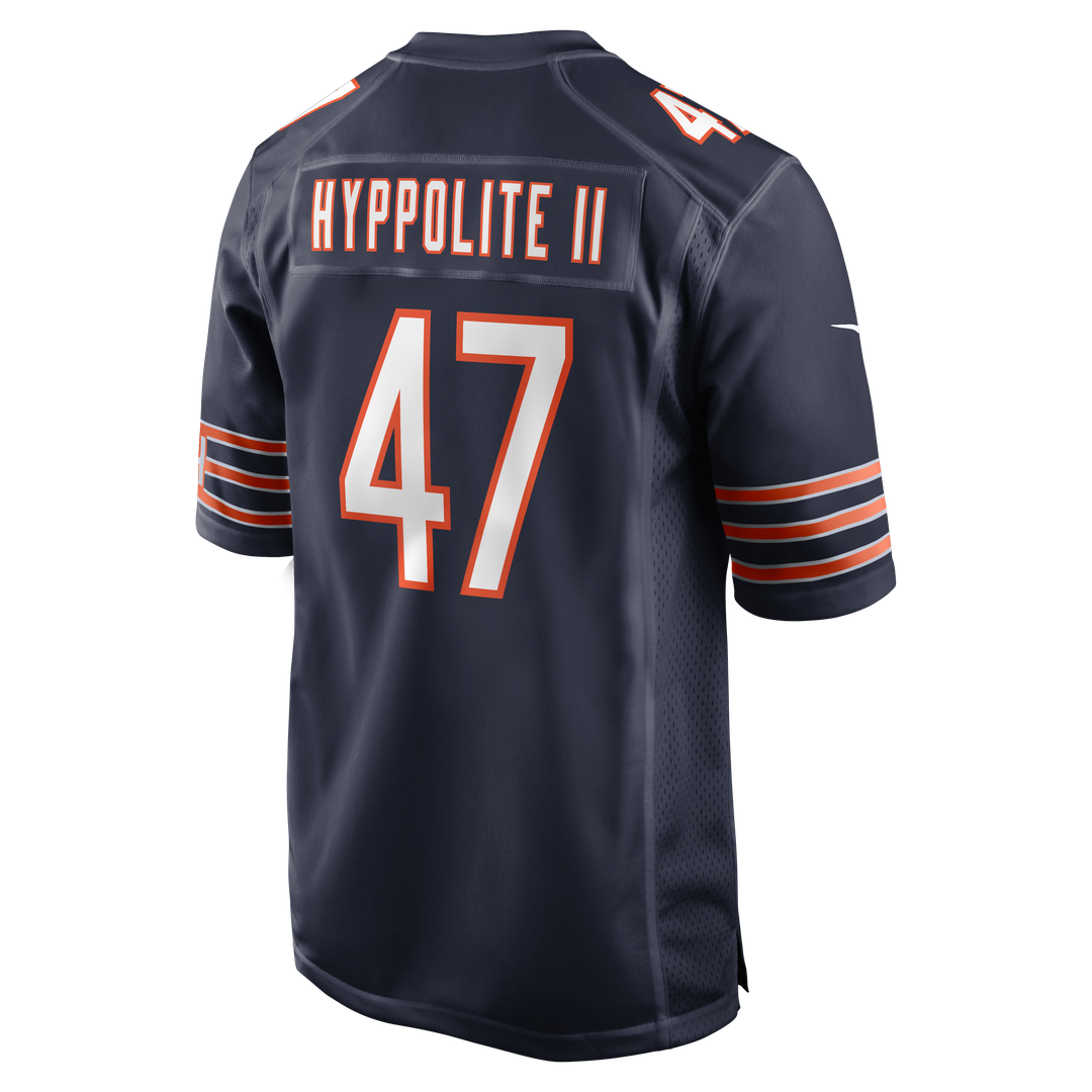 Ruben Hyppolite II Chicago Bears Team Game Jersey - Navy