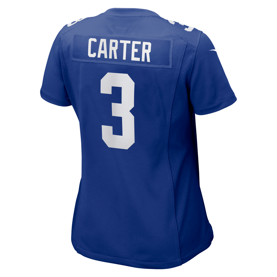 Abdul Carter New York Giants Women's Team Game Jersey - Royal
