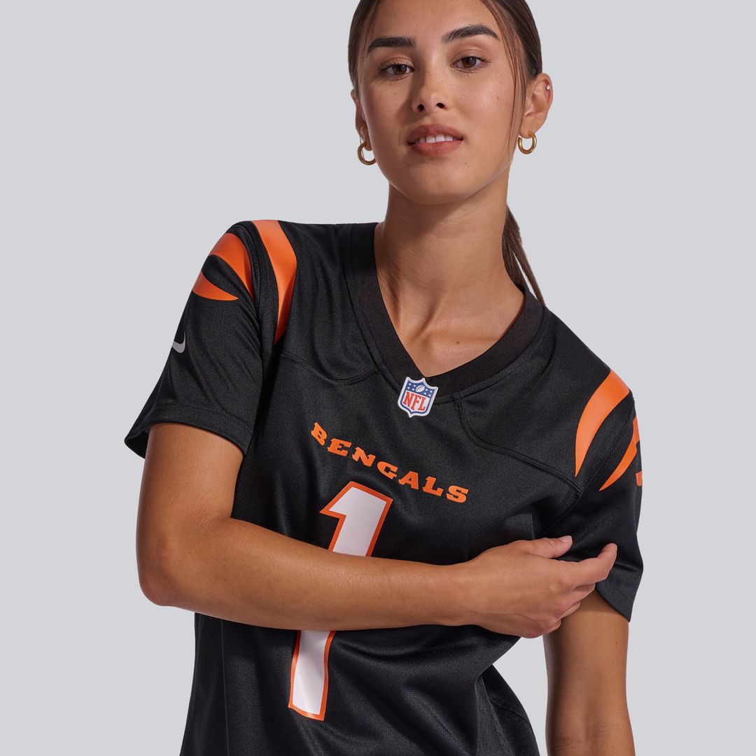 Ja'Marr Chase Cincinnati Bengals Women's Game Jersey - Black