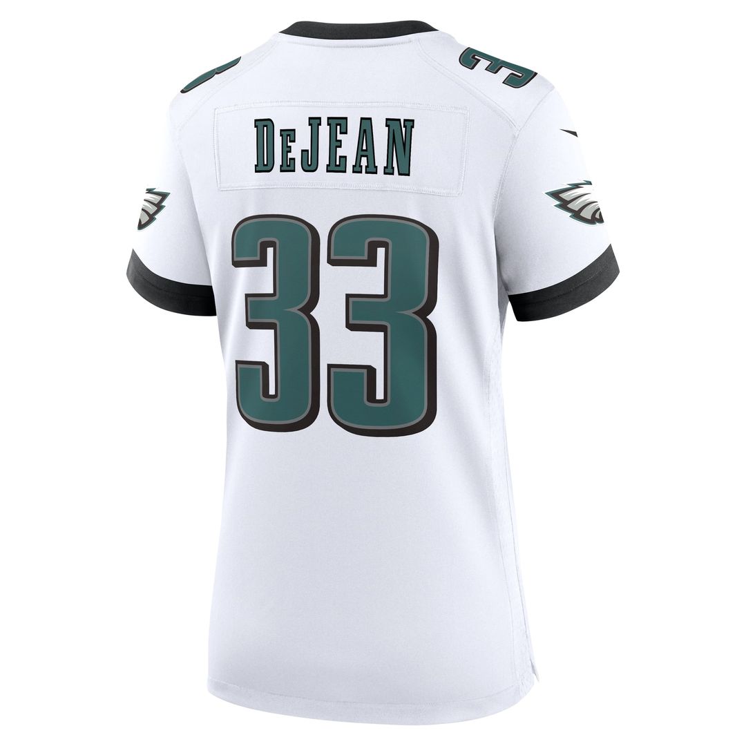 Cooper DeJean Philadelphia Eagles Women's Game Jersey - White