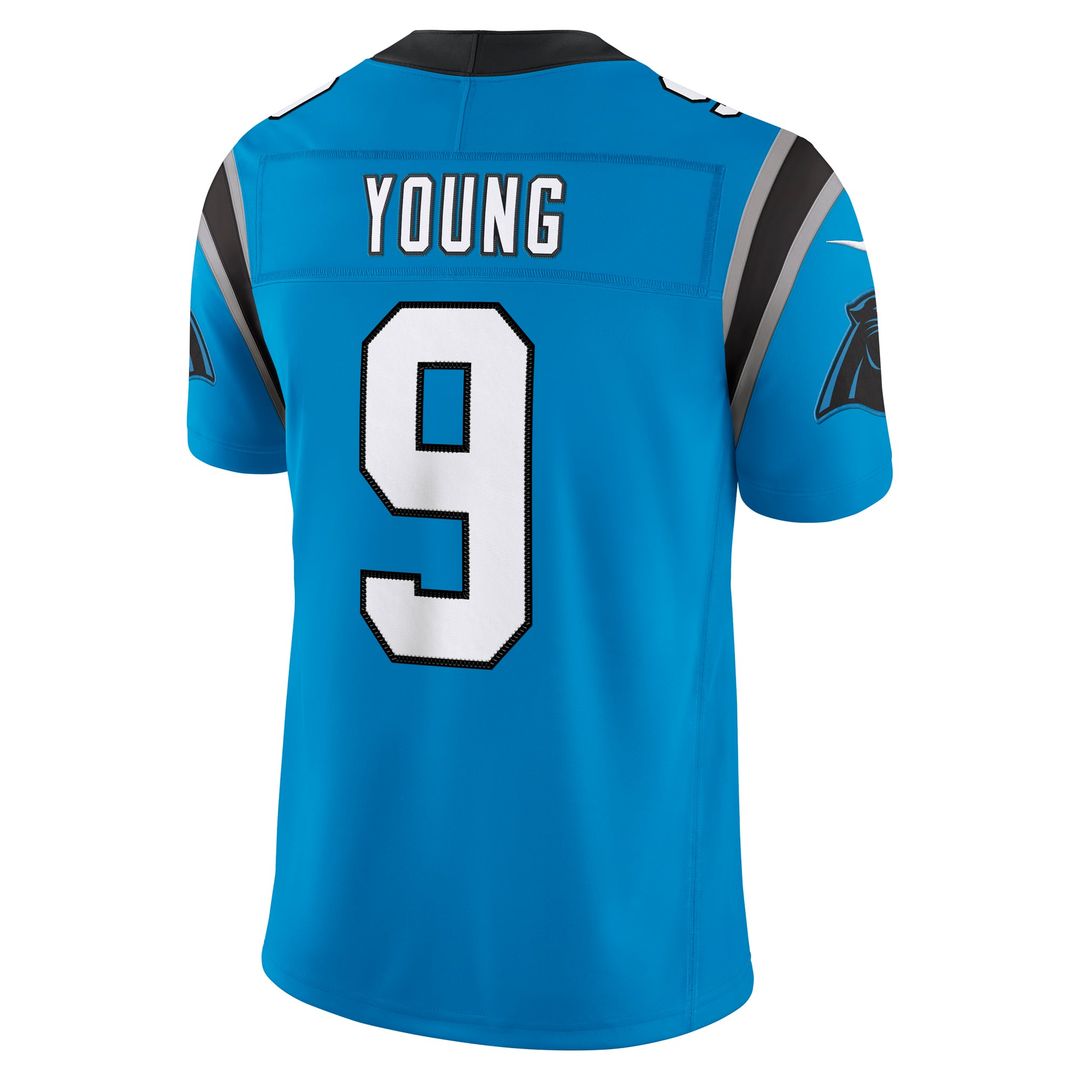 Bryce Young Carolina Panthers Team Vapor F.U.S.E. Stitched Limited Jersey - Black